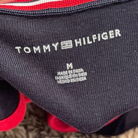 Tommy Hilfiger navy red white tennis sleeveless mini dress - Picture 3 of 6